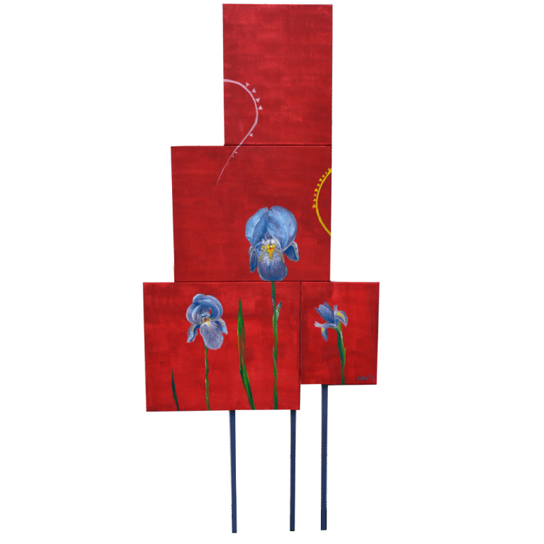 Swim in the sea of sharks wearing