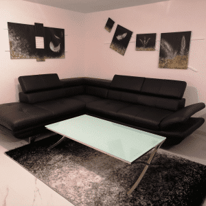 white feather mockup